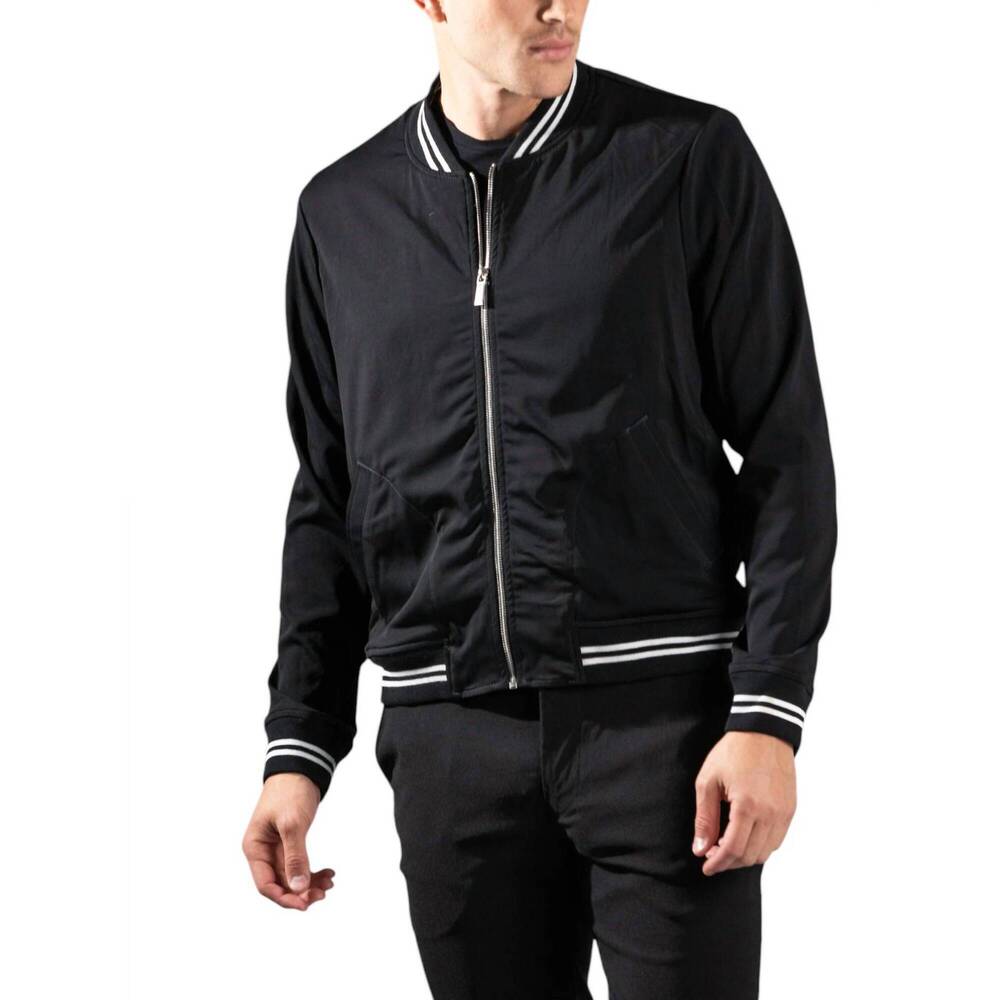 NEW MONFRERE maverick bomber jacket in noir